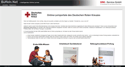 Desktop Screenshot of drk.bueffeln.net